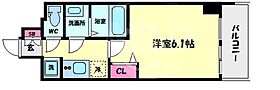 ファステート大阪ドームライズ  ｜ 大阪府大阪市西区九条南2丁目（賃貸マンション1K・7階・22.18㎡） その2