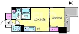 クロスレジデンス阿波座  ｜ 大阪府大阪市西区西本町3丁目（賃貸マンション1LDK・3階・30.96㎡） その2