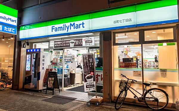 画像26:【コンビニエンスストア】ファミリーマート谷町七丁目店まで612ｍ