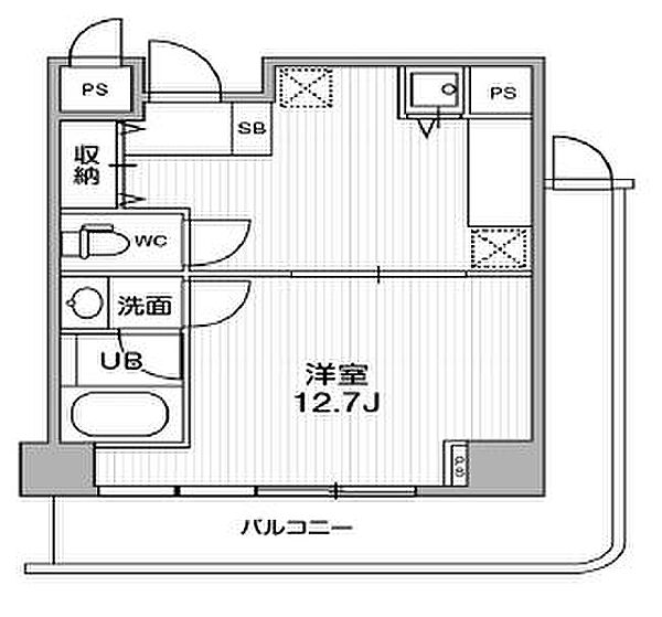 アーバンスタイル心斎橋 503｜大阪府大阪市中央区西心斎橋1丁目(賃貸マンション1R・5階・30.97㎡)の写真 その2