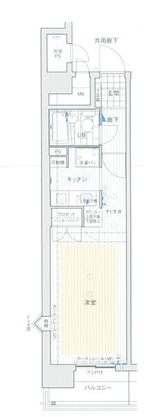 エスリード堂島 601｜大阪府大阪市北区曾根崎新地2丁目(賃貸マンション1R・6階・26.40㎡)の写真 その2