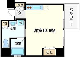 CITY SPIRE日本橋高津 1004 ｜ 大阪府大阪市中央区高津3丁目5番地18号（賃貸マンション1R・10階・29.76㎡） その2