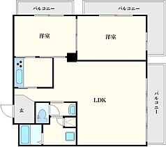 ハイム船場 705 ｜ 大阪府大阪市中央区久太郎町2丁目3番地8号（賃貸マンション2LDK・7階・60.36㎡） その2