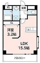 スカイコートマーヴィアイ 301 ｜ 愛知県岡崎市城北町6-14（賃貸マンション1LDK・3階・41.90㎡） その2