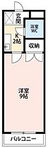 Ｋマンション 403 ｜ 愛知県岡崎市柱5丁目2-1（賃貸マンション1K・4階・27.00㎡） その2