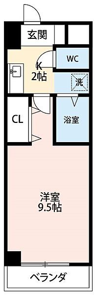 Ａ・Ｃｉｔｙ中島東 405｜愛知県岡崎市中島町字戸井(賃貸マンション1K・4階・26.10㎡)の写真 その2