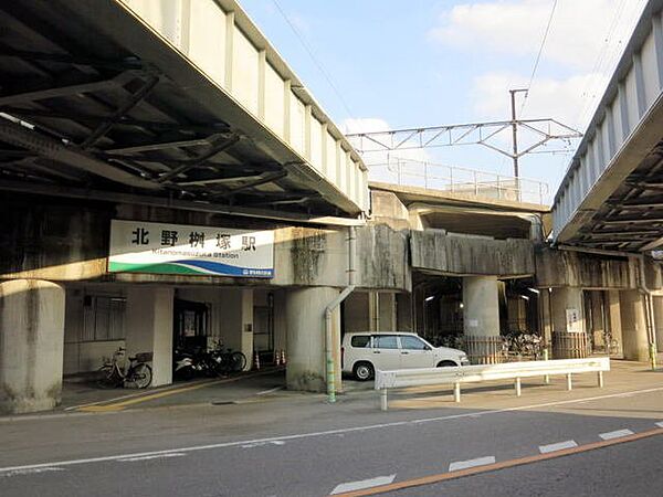画像3:愛知環状鉄道「北野桝塚駅」まで420m