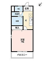 愛知県岡崎市大西2丁目13-2（賃貸アパート1K・1階・24.09㎡） その2