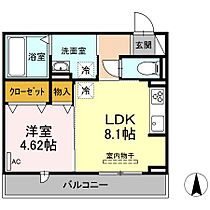 つむぎテラシア　壱番館 303 ｜ 愛知県岡崎市美合町字つむぎ西11-1（賃貸アパート1LDK・3階・35.18㎡） その2