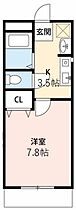 グリーンヒルズ明大寺 103 ｜ 愛知県岡崎市明大寺町字荒井33-5（賃貸マンション1K・1階・25.55㎡） その2