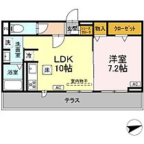 Ｄ－ａｖａｎｃｅ六名 102 ｜ 愛知県岡崎市六名1丁目7-8（賃貸アパート1LDK・1階・41.76㎡） その2