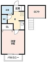 柴田ハイツＢ 102 ｜ 愛知県岡崎市井内町字西浦50-2（賃貸アパート1K・1階・26.49㎡） その2