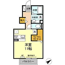 ウッドイン 103 ｜ 愛知県岡崎市中島町字戸井21-1（賃貸アパート1R・1階・32.52㎡） その2