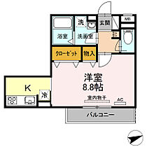 愛知県岡崎市門前町60番1（賃貸アパート1K・2階・32.92㎡） その2