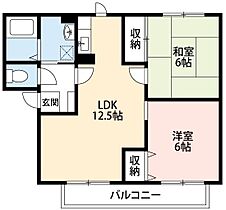 ルート3　Ａ 202 ｜ 愛知県岡崎市上和田町字北屋敷39（賃貸アパート2LDK・2階・54.13㎡） その2