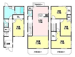 物件画像 川口3丁目　中古戸建