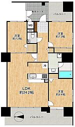間取図画像 3LDK