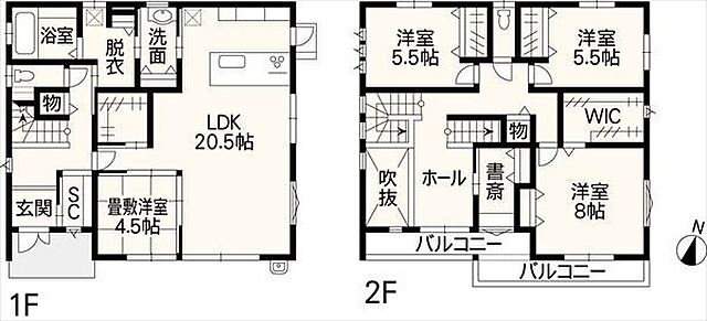 間取り 熊本市東区戸島5丁目