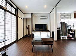 熊本市北区 植木町豊田 中古戸建 5LDKのリビング/ダイニング