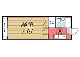 千葉県市原市八幡北町1丁目（賃貸マンション1K・3階・23.00㎡） その2