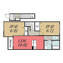 千葉県市原市青柳（賃貸アパート2LDK・2階・60.00㎡） その2