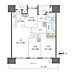 間取り：3LDK、価格5800万円、専有面積73.28m2、バルコニー面積18.22m2 