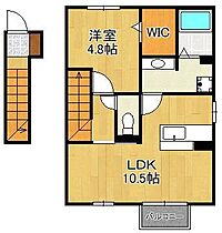 テロワール参番館  ｜ 福岡県行橋市行事2丁目（賃貸アパート1LDK・2階・44.47㎡） その2