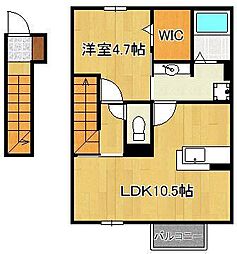 グランドール 1LDKの間取図画像