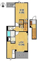 ヴェルデメゾン 2階