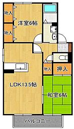 ベルデュール中曽根 A棟 2階