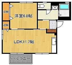 プラティーク葛原 A棟 2階
