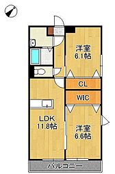 MDIプラデラフィーネ行橋駅 3階/-