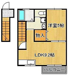 トレゾア中曽根東B棟 2階