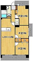 ソレアード苅田  ｜ 福岡県京都郡苅田町京町2丁目（賃貸マンション3LDK・6階・65.00㎡） その2