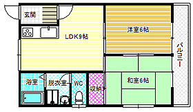 大清青谷ハイツ  ｜ 大阪府柏原市大字青谷（賃貸マンション2LDK・1階・42.00㎡） その2