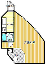 D＆Mマンション  ｜ 大阪府富田林市喜志町2丁目（賃貸マンション1K・4階・26.58㎡） その2