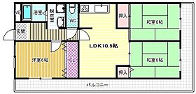 Rinon国分  ｜ 大阪府柏原市国分市場2丁目（賃貸マンション3LDK・5階・58.00㎡） その2