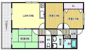 サウスビレッジ  ｜ 大阪府羽曳野市誉田1丁目（賃貸マンション3LDK・3階・58.00㎡） その2