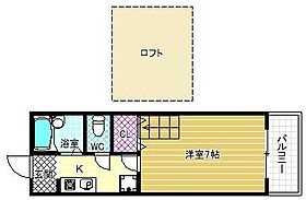 WITH112  ｜ 大阪府羽曳野市碓井1丁目（賃貸アパート1K・2階・22.50㎡） その2