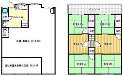 伊賀2丁目店舗付貸家