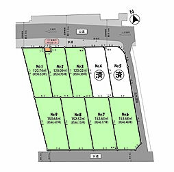 物件画像 茅ヶ崎市赤羽全9区画の開発分譲地(建条件なし)