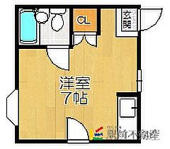 セレナI 107 ｜ 福岡県大牟田市萩尾町1丁目307-1（賃貸アパート1R・1階・19.87㎡） その2