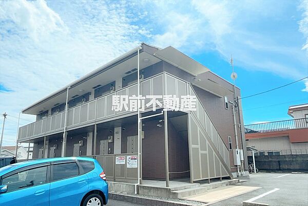 福岡県大牟田市諏訪町1丁目(賃貸アパート1K・2階・26.08㎡)の写真 その1