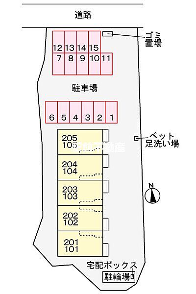 ローズマリー 104｜福岡県大牟田市歴木(賃貸アパート1LDK・1階・50.01㎡)の写真 その13