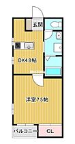 福岡県大牟田市臼井町286-5（賃貸アパート1DK・1階・29.81㎡） その2