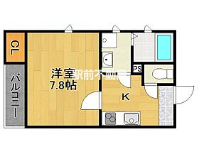 フェリオ大正町 203 ｜ 福岡県大牟田市大正町5丁目5-10（賃貸アパート1K・2階・30.18㎡） その2