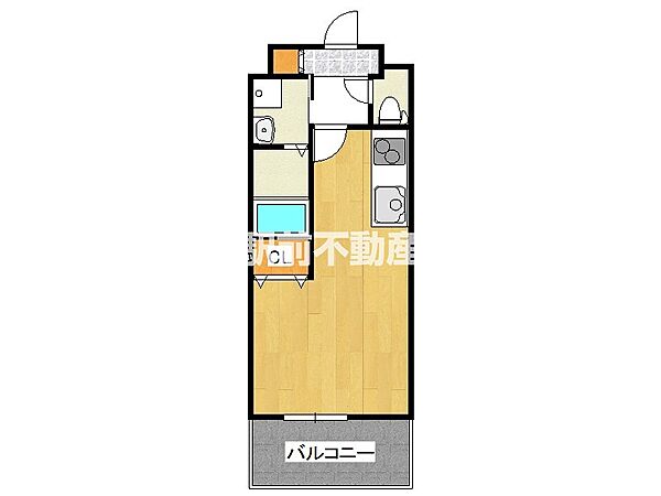 レブリアント鳥栖 302｜佐賀県鳥栖市大正町(賃貸マンション1R・3階・29.47㎡)の写真 その2