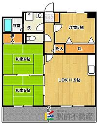 オークティプラザ原田 2階