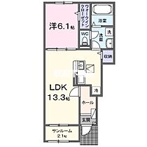 エクセラン依井C 104 ｜ 福岡県朝倉郡筑前町依井1669-1（賃貸アパート1LDK・1階・50.05㎡） その2