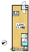 イルディア 105 ｜ 福岡県朝倉市一木689-4（賃貸アパート1R・1階・24.36㎡） その2